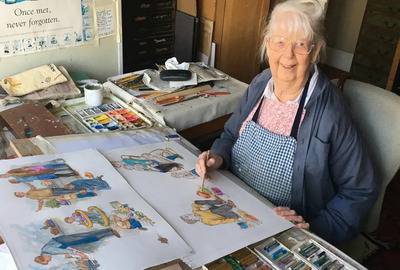 Remembering Shirley Hughes: Children's Author & Illustrator