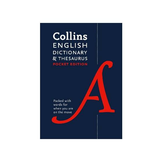 English Pocket Dictionary and Thesaurus The perfect portable dictionary and thesaurus (Collins
