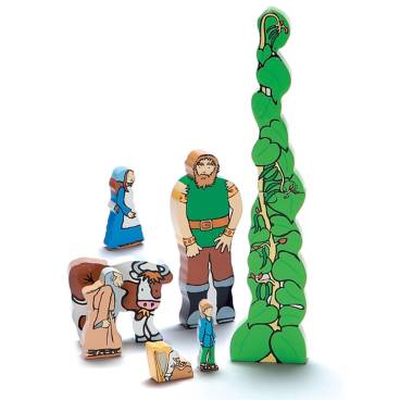 Jack & the Beanstalk - Wooden Characters