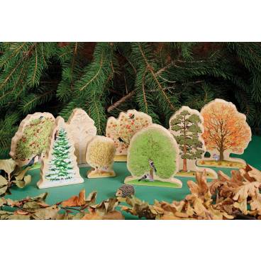 Four Seasons Trees Wooden Play Set