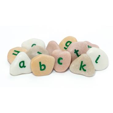 Lowercase Alphabet Pebbles (26 Piece)