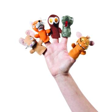 The Gruffalo&#039;s Child Tree House - Finger Puppets