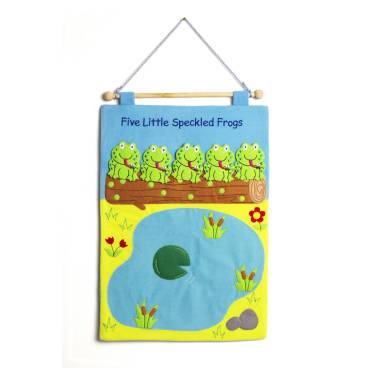 Five Little Speckled Frogs - Count-Along Wallchart