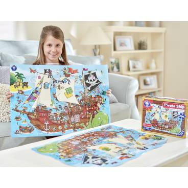Pirate Ship Jigsaw (100 Piece)
