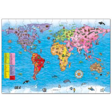 World Map - Jigsaw