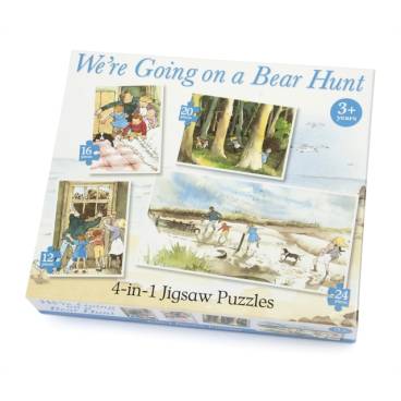 We&#039;re Going on a Bear Hunt 4-in-1 Jigsaw Puzzle