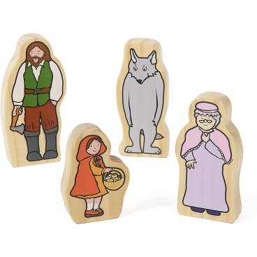 Little Red Riding Hood - Wooden Characters