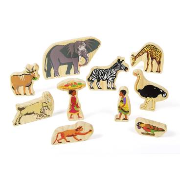 Handa&#039;s Surprise - Wooden Characters