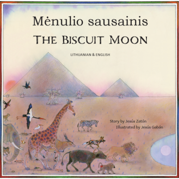 The Biscuit Moon (Lithuanian-English)