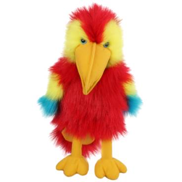 Scarlet Macaw (Small) - Hand Puppet