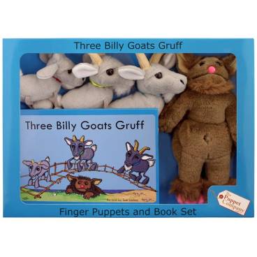 Three Billy Goats Gruff - Traditional Story Set Puppets