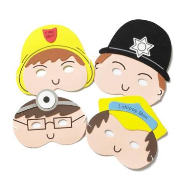 People Who Help Us Boys - Masks (4 Pack)