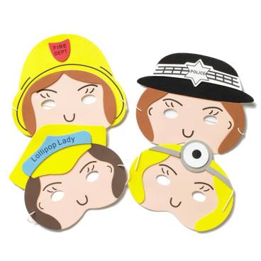 People Who Help Us Girls - Masks (4 Pack)