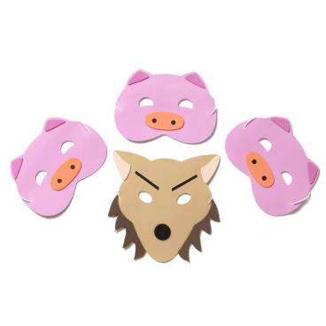 Three Little Pigs - Storytelling Masks