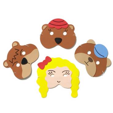 Goldilocks and the Three Bears - Storytelling Masks