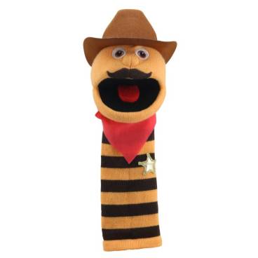 Cowboy - ECO Sock Puppet