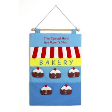 Five Currant Buns - Count-Along Wallchart