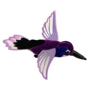 Hummingbird (Purple) - Finger Puppet