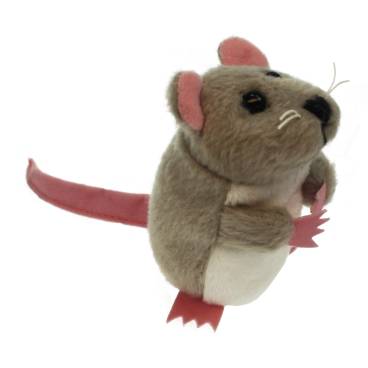 Mouse (Grey) - Finger Puppet