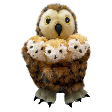 Tawny Owl Babies Puppet Set (Including 3 Babies)