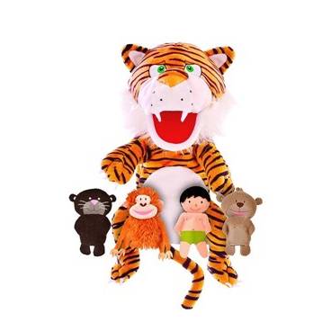 The Jungle Book - Hand and Finger Puppet Set
