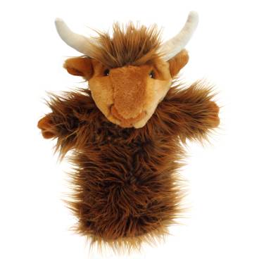 Highland Cow - Hand Puppet