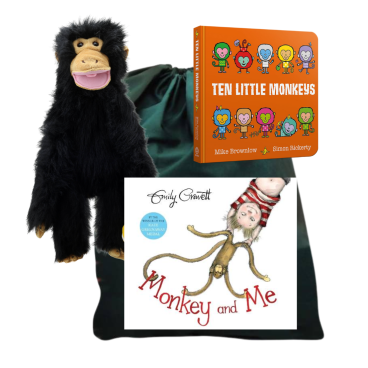 Monkey and Me Story Sack