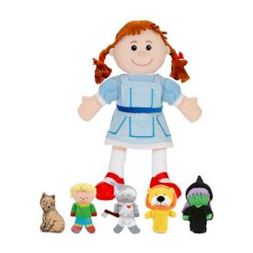 Wizard of Oz - Hand and Finger Puppet Set