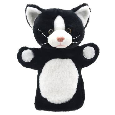 Cat (Black and White) - Hand Puppet