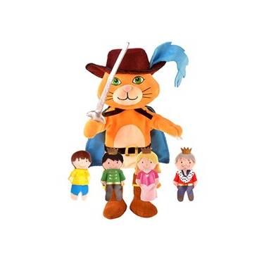 Puss In Boots - Hand and Finger Puppet Set