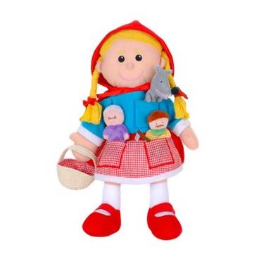 Red Riding Hood - Hand and Finger Puppet Set