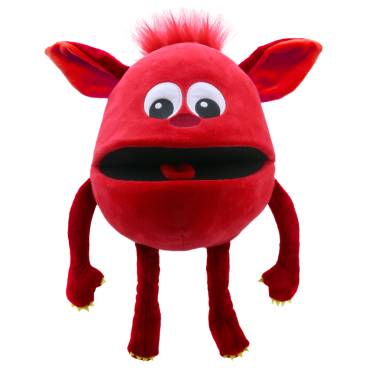 Red Baby Monster - Hand Puppet