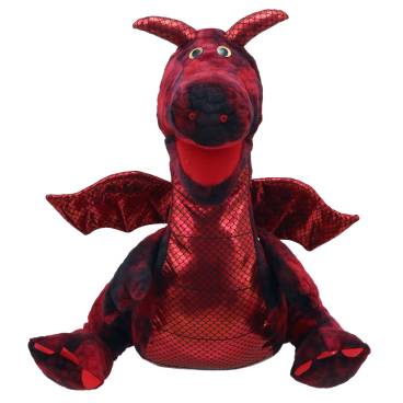 Enchanted Dragon (Red) - Hand Puppet