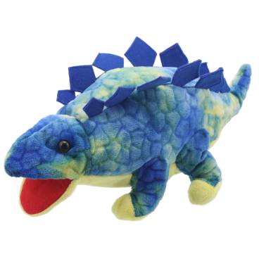 Baby Stegosaurus (Blue) - Hand Puppet