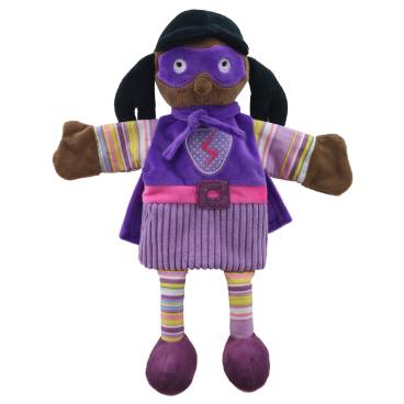 Superhero (Purple Outfit) - Hand Puppet