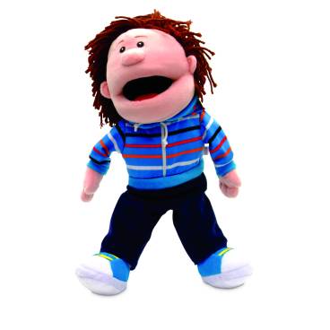 Boy (Light Skinned) - Moving Mouth Hand Puppet