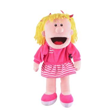 Girl (Light Skinned) - Moving Mouth Hand Puppet