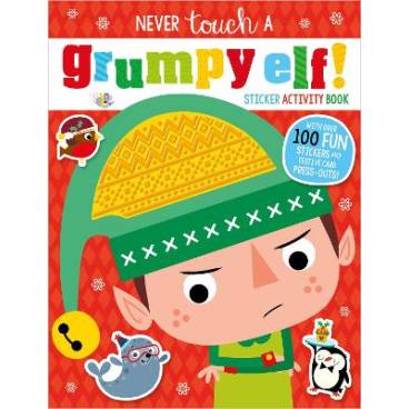 Never Touch A Grumpy Elf! Sticker Activity