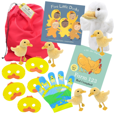 Five Little Ducks Story Sack - Pack 1