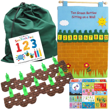 Ten Green Bottles Story Sack