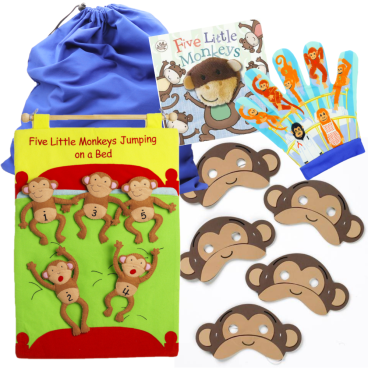 Five Little Monkeys Story Sack