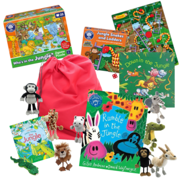 Rumble in the Jungle Story Sack