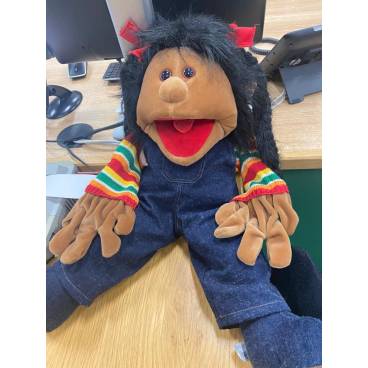 Maja Living Puppet (Dark Skinned)